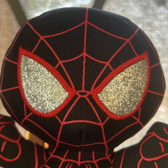 TY Beanie Babies Spider Man - Miles Morales 6" Plush - Picture 4 of 8